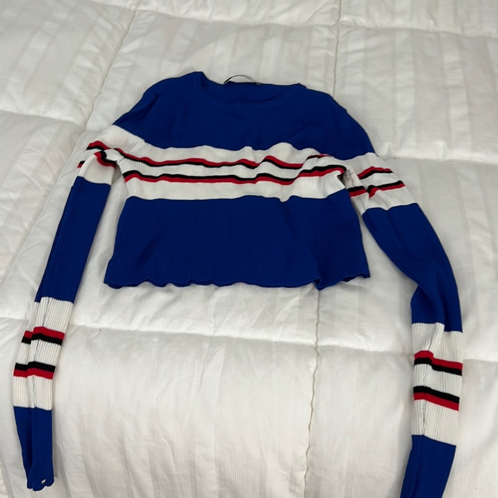 Zara womens knit crop top size M